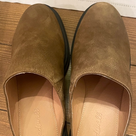 Madewell Brown Suede Mules with Lug Soles - Picture 4 of 5